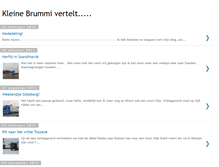 Tablet Screenshot of kleinebrummi.blogspot.com
