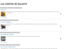 Tablet Screenshot of cuentasdalanyo.blogspot.com