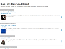 Tablet Screenshot of blackgirlhollywoodreport.blogspot.com