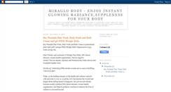 Desktop Screenshot of miraglo-body.blogspot.com