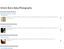 Tablet Screenshot of kristinburnsbabyphoto.blogspot.com