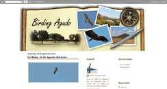 Desktop Screenshot of birdingagudo.blogspot.com