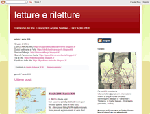 Tablet Screenshot of letture-e-riletture.blogspot.com