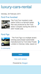 Mobile Screenshot of luxury-cars-rental.blogspot.com