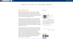 Desktop Screenshot of galaxypress.blogspot.com