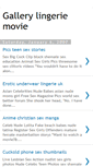 Mobile Screenshot of gallerylingeriemovie.blogspot.com