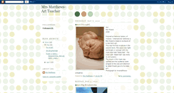 Desktop Screenshot of mrsmatthews-artteacher.blogspot.com