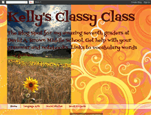 Tablet Screenshot of kellysklass.blogspot.com