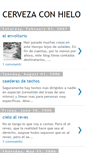 Mobile Screenshot of cervezaconhielo.blogspot.com