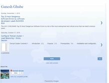 Tablet Screenshot of ganeshghube.blogspot.com