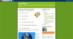 Desktop Screenshot of drpachecocirurgiaplastica.blogspot.com