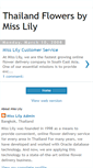 Mobile Screenshot of misslilyflowers.blogspot.com