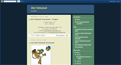 Desktop Screenshot of minivolleyball.blogspot.com