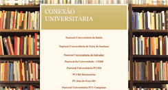 Desktop Screenshot of conexaouniversitaria.blogspot.com