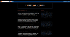 Desktop Screenshot of interwebsjunkie.blogspot.com