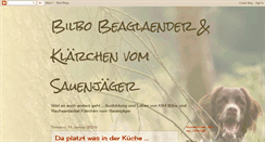 Desktop Screenshot of bilbo-beaglaender.blogspot.com