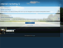 Tablet Screenshot of internetmarketingq.blogspot.com