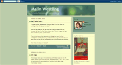 Desktop Screenshot of malinwestling.blogspot.com