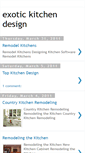 Mobile Screenshot of exotic-kitchen-design.blogspot.com