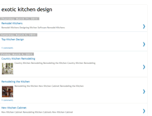 Tablet Screenshot of exotic-kitchen-design.blogspot.com