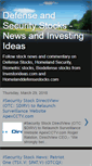 Mobile Screenshot of defensestocks.blogspot.com