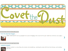 Tablet Screenshot of covetthedust.blogspot.com