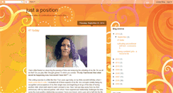 Desktop Screenshot of just-a-position.blogspot.com