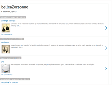 Tablet Screenshot of belleazorzonne.blogspot.com