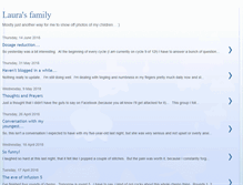 Tablet Screenshot of laurasfamily.blogspot.com