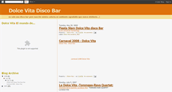 Desktop Screenshot of dolcevitabar.blogspot.com