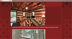 Desktop Screenshot of hockinghillsfrontierlogcabins.blogspot.com