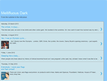 Tablet Screenshot of mellifluousdark.blogspot.com