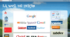 Desktop Screenshot of lawebdeinicio.blogspot.com
