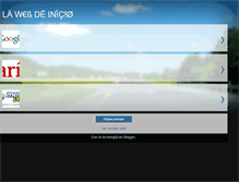 Tablet Screenshot of lawebdeinicio.blogspot.com
