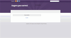 Desktop Screenshot of angerspascorrect.blogspot.com