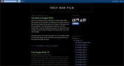 Desktop Screenshot of holymanfilm.blogspot.com