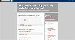 Desktop Screenshot of ninomojo.blogspot.com