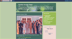 Desktop Screenshot of familiaalvareztalon.blogspot.com