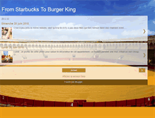 Tablet Screenshot of fromstarbuckstoburgerking.blogspot.com