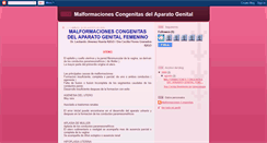 Desktop Screenshot of malformacioneshgo3.blogspot.com