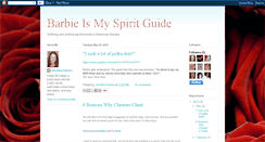 Desktop Screenshot of barbieismyspiritguide.blogspot.com