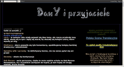 Desktop Screenshot of danyiprzyjaciele.blogspot.com