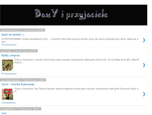 Tablet Screenshot of danyiprzyjaciele.blogspot.com