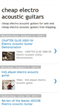 Mobile Screenshot of electroacousticguitar.blogspot.com