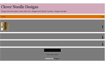 Tablet Screenshot of cleverneedledesigns.blogspot.com