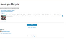 Tablet Screenshot of municipioholguin.blogspot.com