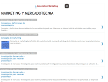 Tablet Screenshot of marketingymercadotecnia.blogspot.com