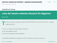 Tablet Screenshot of lerngern.blogspot.com