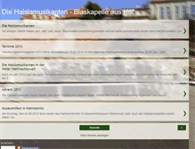Tablet Screenshot of haislamusikanten-hof.blogspot.com