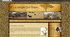 Desktop Screenshot of itsarealjungleoutthere.blogspot.com